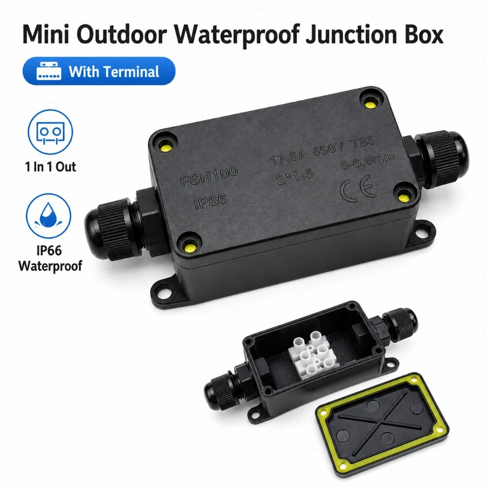 Outdoor IP66 Sealed Junction B - огляд і ціна Outdoor Power Cable Junction Box