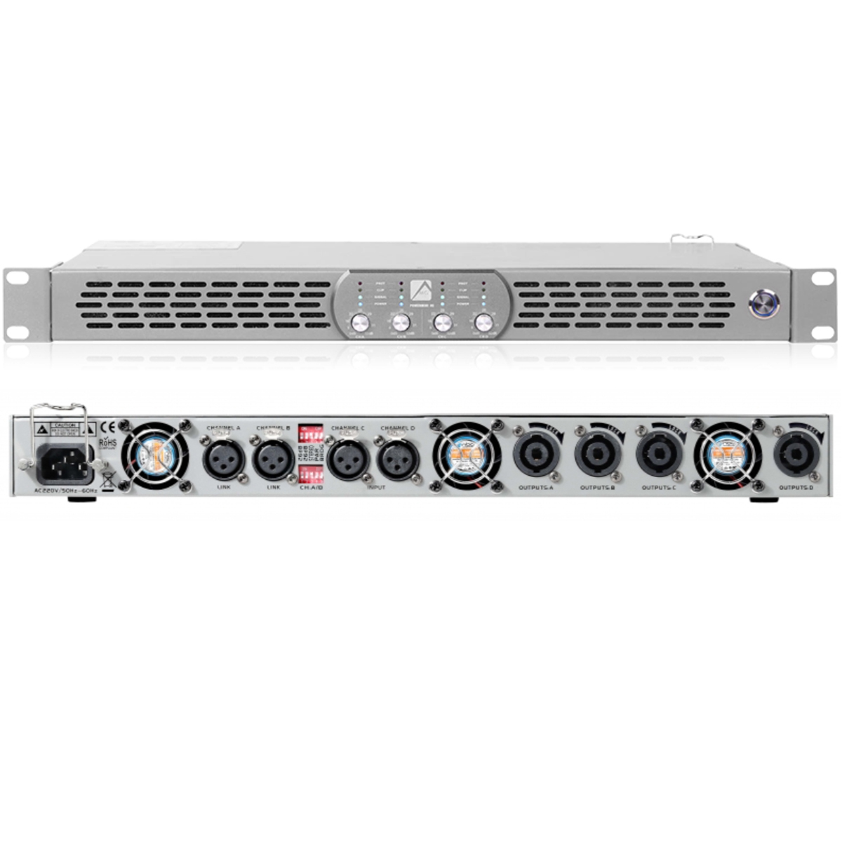 1U Digital Power Amplifier 4Ch - огляд і ціна Outdoor Power Amplifier