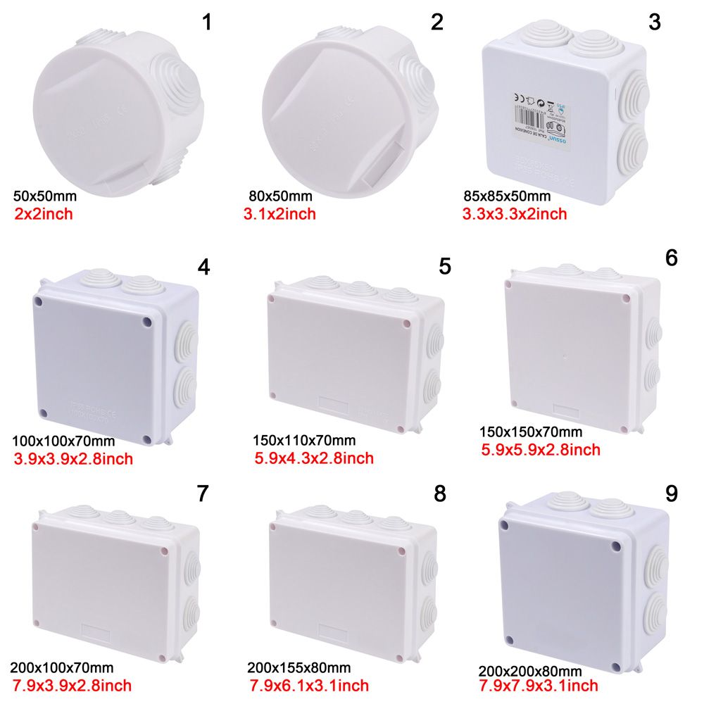 Outdoor Connection Cable Branc - огляд і ціна Outdoor Power Cable Junction Box