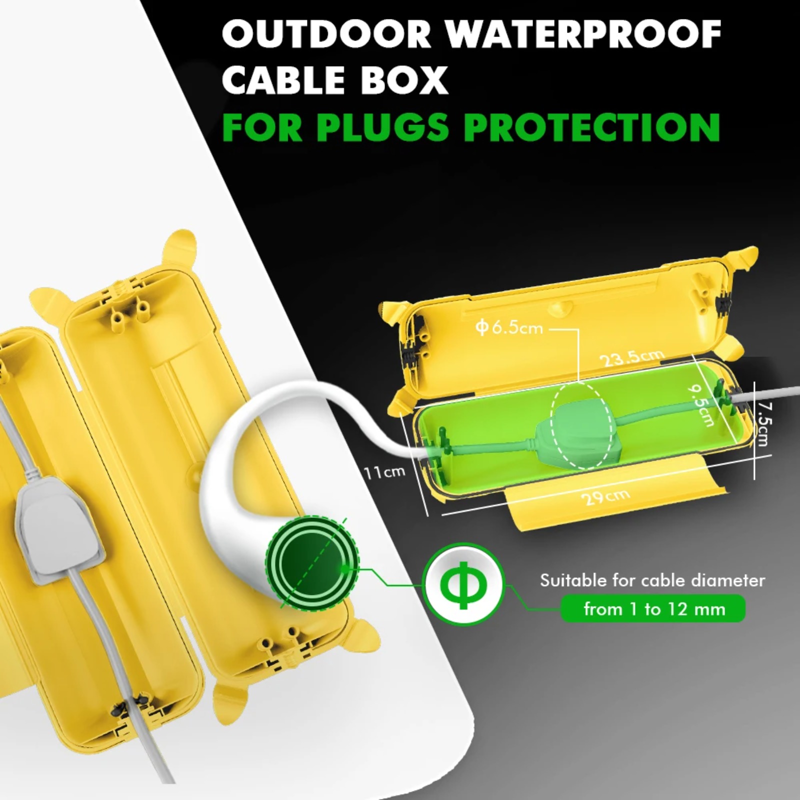 IP44 Outdoor Extension Cord Co - огляд і ціна Extension Cord Outdoor
