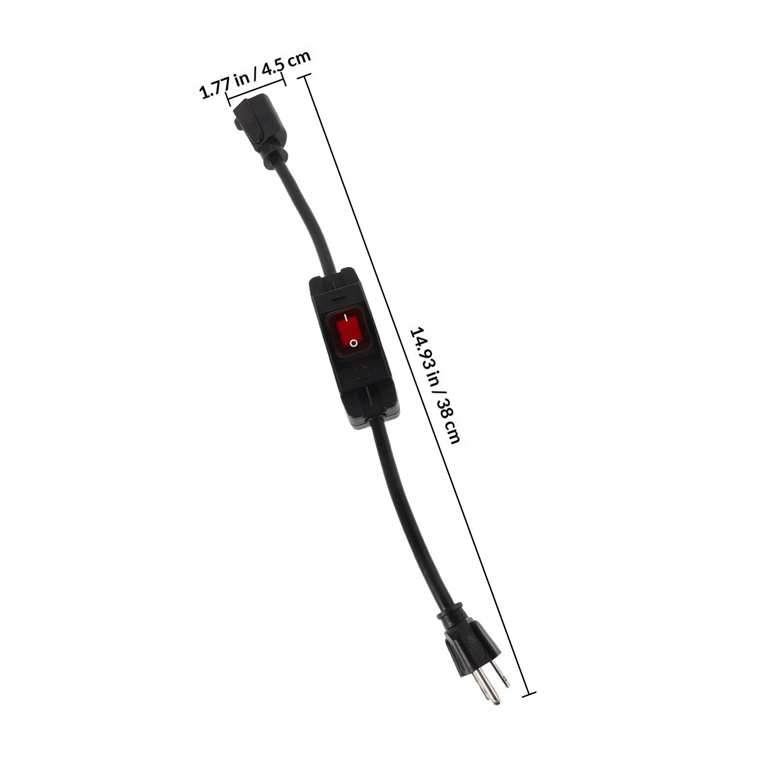 Outdoor Waterproof 15A 125V Ro - огляд і ціна Extension Cord Outdoor