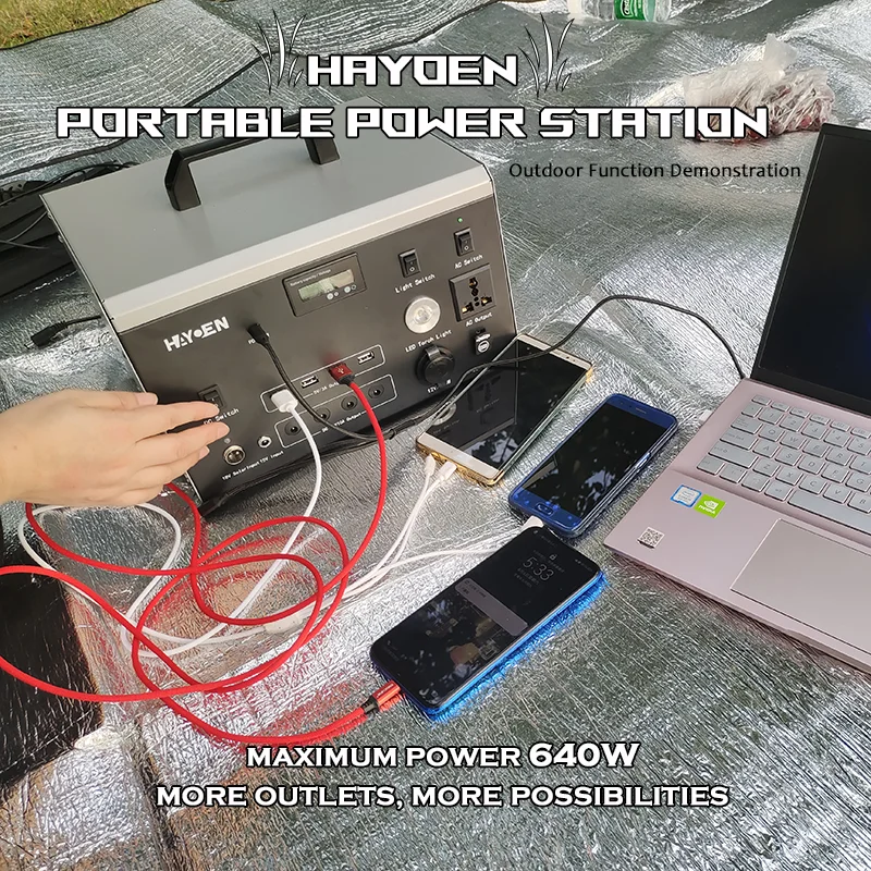 HAYOEN Solar Energy System 600 - огляд і ціна Outdoor Power Tool Storage