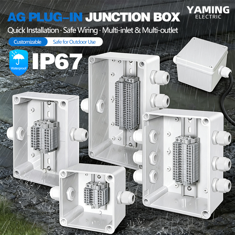 Waterproof Junction Box With P - огляд і ціна Outdoor Power Cable Junction Box
