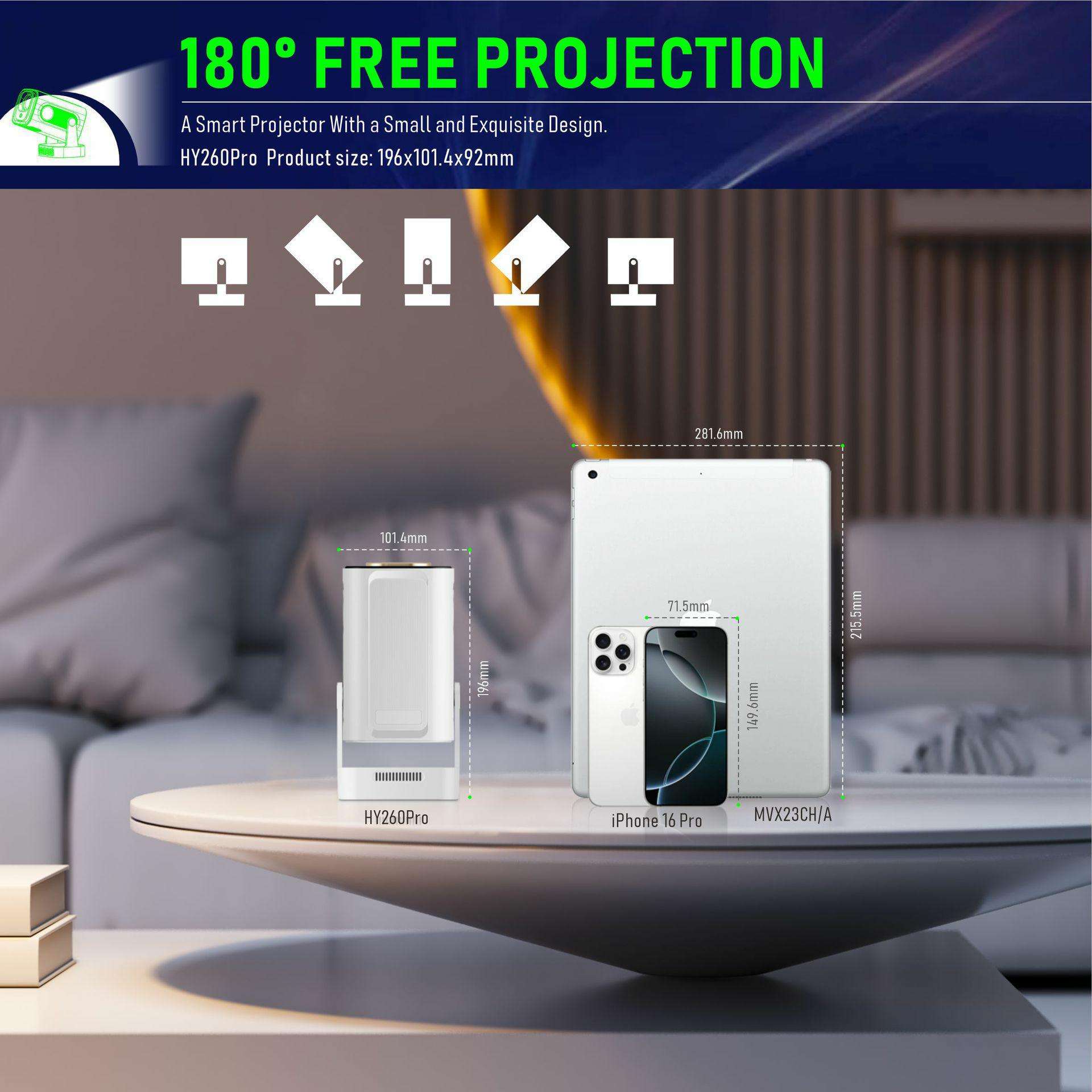 ApexTPSmart Projector HY260 PR - огляд і ціна Outdoor Power In Reno